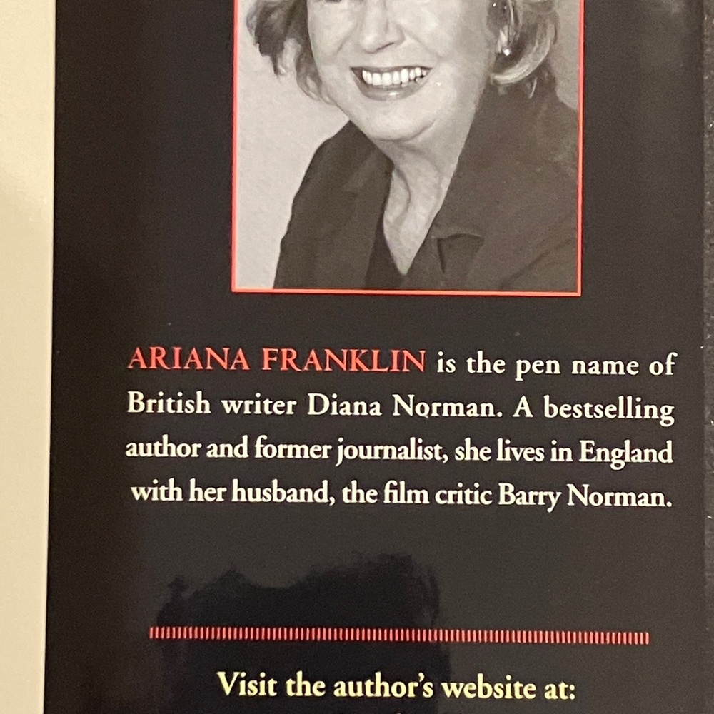 A Murderous Procession by Ariana Franklin hardcover Book - Picture 6 of 16
